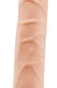 Телесный вибратор-реалистик Barbara - 25,5 см.