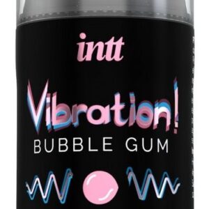 Жидкий интимный гель с эффектом вибрации Vibration! Bubble Gum - 15 мл.