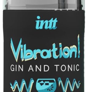 Жидкий интимный гель с эффектом вибрации Vibration! Gin & Tonic - 15 мл.