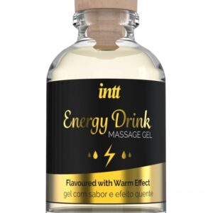 Массажный гель с согревающим эффектом Energy Drink - 30 мл.
