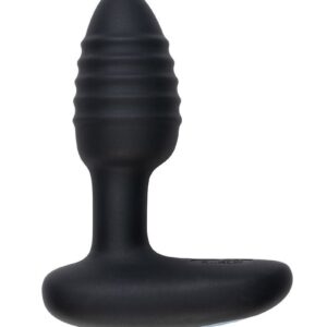 Черный интерактивный вибратор OhMiBod Lumen for Kiiroo с подсветкой - 10,2 см.