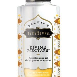 Гель-лубрикант на водной основе Divine Nectars Coconut Pineapple с ароматом кокоса и ананаса - 150 мл.