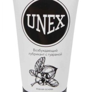 Возбуждающий лубрикант с гуараной на водной основе Unex - 50 мл.