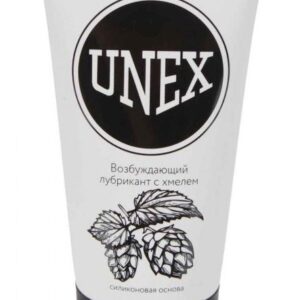 Возбуждающий лубрикант с хмелем на силиконовой основе Unex - 50 мл.
