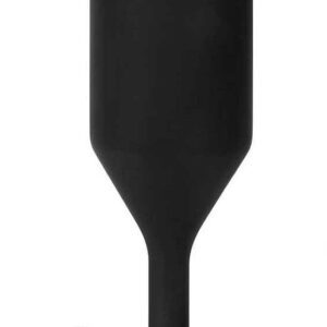 Черная вибропробка для ношения Vibrating Snug Plug 5 - 16,5 см.