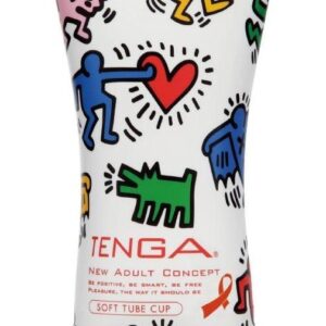 Мастурбатор-туба Keith Haring Soft Tube CUP