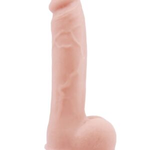 Телесный фаллоимитатор-реалистик Dual Density Dildo - 19,5 см.