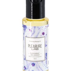 Массажное масло Pleasure Lab Enchanting с ароматом черной смородины и лаванды - 50 мл.