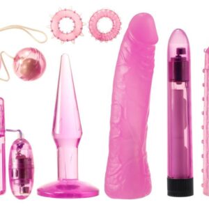Розовый вибронабор Mystic Treasures Couples Kit