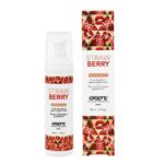 Разогревающее массажное масло с ароматом клубники Gourmet Strawberry - 50 мл.