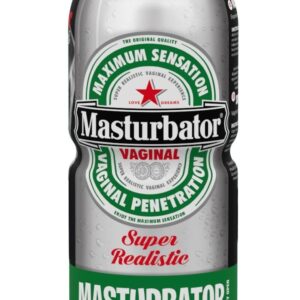 Стилизованный под пивную банку мастурбатор-вагина Vagina Beer Masturbator