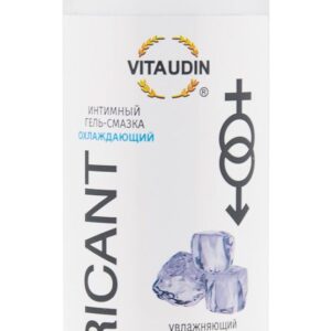 Охлаждающий интимный гель-смазка на водной основе VITA UDIN - 200 мл.