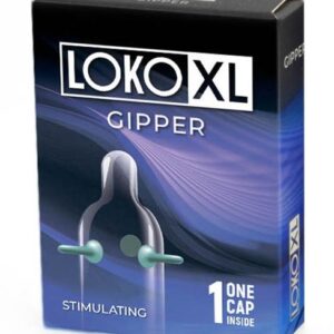 Стимулирующая насадка на пенис LOKO XL GIPPER