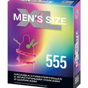 Стимулирующая насадка на пенис MEN SIZE 555