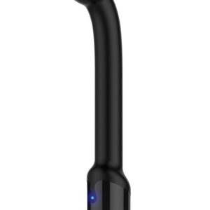 Черный вибростимулятор простаты Rechargeable Prostate Probe - 21,7 см.