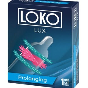 Стимулирующая насадка на пенис LOKO LUX с продлевающим эффектом