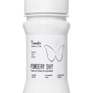 Пудра для ухода за игрушками Powdery Sky с ароматом мяты - 40 гр.