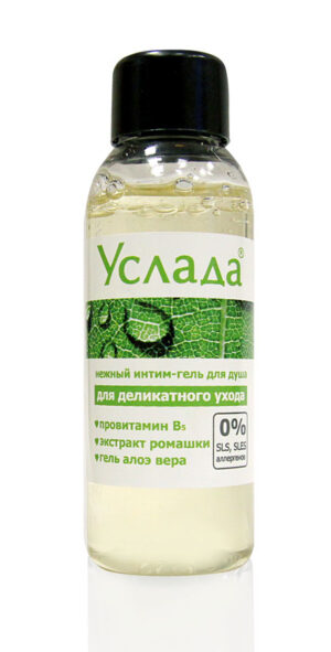 Интим-гель для душа Услада - нежный уход - 50 гр.