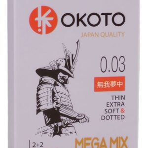 Набор из 4 презервативов OKOTO MegaMIX