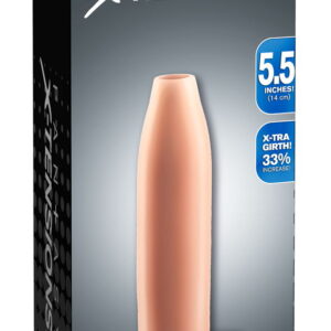 Насадка-расширитель с кольцом для подхвата мошонки Real Feel Enhancer - 14 см.