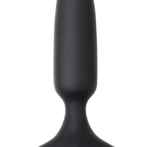Черная анальная вибропробка HUSH 2 Size XS - 12,1 см.