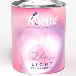 Ультратонкие презервативы Arlette Light - 24 шт.