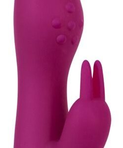 Фиолетовый вибратор A & G-Spot Rabbit Vibrator для стимуляции зон G и A - 23,6 см.