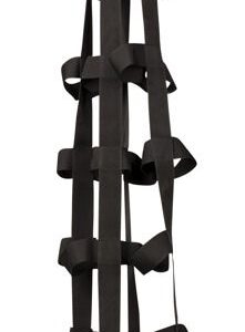 Подвесная клетка из ремешков Hanging strap cage