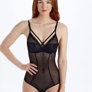 Сексуальное боди из сетки Non Wired Padded Body