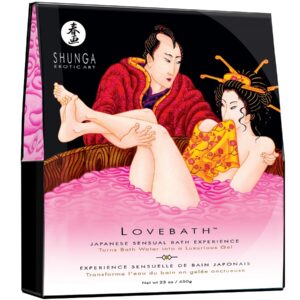 Соль для ванны Lovebath Dragon Fruit, превращающая воду в гель - 650 гр.