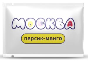 Универсальная смазка с ароматом персика и манго Москва Вкусная - 10 мл.