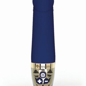 Синий вибратор для G-точки Real Deal Neal - 16,5 см.