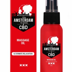 Стимулирующее массажное масло CBD from Amsterdam Massage Oil - 50 мл.