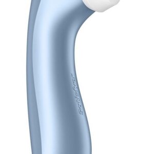 Голубой вакуум-волновой стимулятор клитора Satisfyer Pro 2