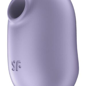 Сиреневый вакуумный вибростимулятор клитора Satisfyer Pro To Go 2