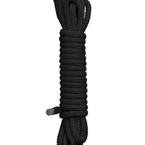 Черная веревка для бандажа Japanese rope - 10 м.