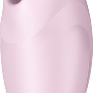 Розовый вакуум-волновой стимулятор с вибрацией Vulva Lover 3