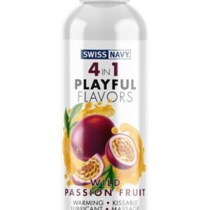 Массажный гель 4-в-1 Wild Passion Fruit с ароматом маракуйи - 29,5 мл.