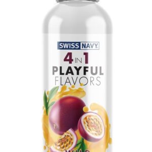 Массажный гель 4-в-1 Wild Passion Fruit с ароматом маракуйи - 118 мл.