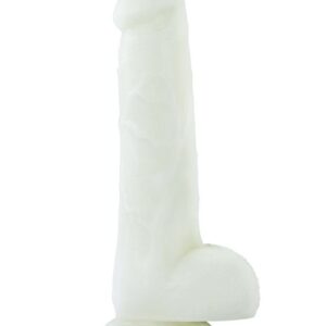 Светящийся в темноте фаллоимитатор 7 Inch Lumino Play Silicone Dildo - 18 см.