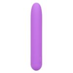 Фиолетовый мини-вибратор Bliss Liquid Silicone Mini Vibe - 10,75 см.
