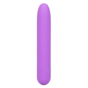 Фиолетовый мини-вибратор Bliss Liquid Silicone Mini Vibe - 10,75 см.