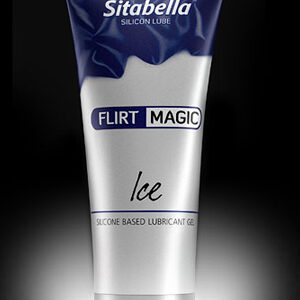 Силиконовая гель-смазка FLIRT MAGIC Ice с лёгким пролонгирующим эффектом - 75 мл.