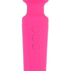 Розовый жезловый вибратор Wacko Touch Massager - 20,3 см.