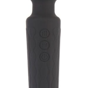 Черный жезловый вибратор Wacko Touch Massager - 20,3 см.