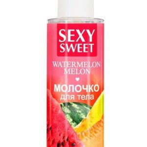 Молочко для тела с феромонами и ароматом дыни и арбуза Sexy Sweet Watermelon&Melon - 150 гр.
