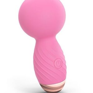 Розовый мини-wand вибратор Itsy Bitsy Mini Wand Vibrator