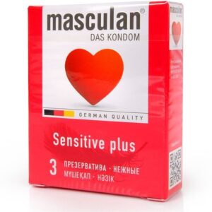 Презервативы Masculan Sensitive plus - 3 шт.