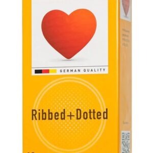 Презервативы с колечками и пупырышками Masculan Ribbed+Dotted - 10 шт.