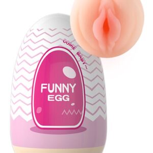 Мастурбатор-яйцо Funny Egg с входом-вагиной